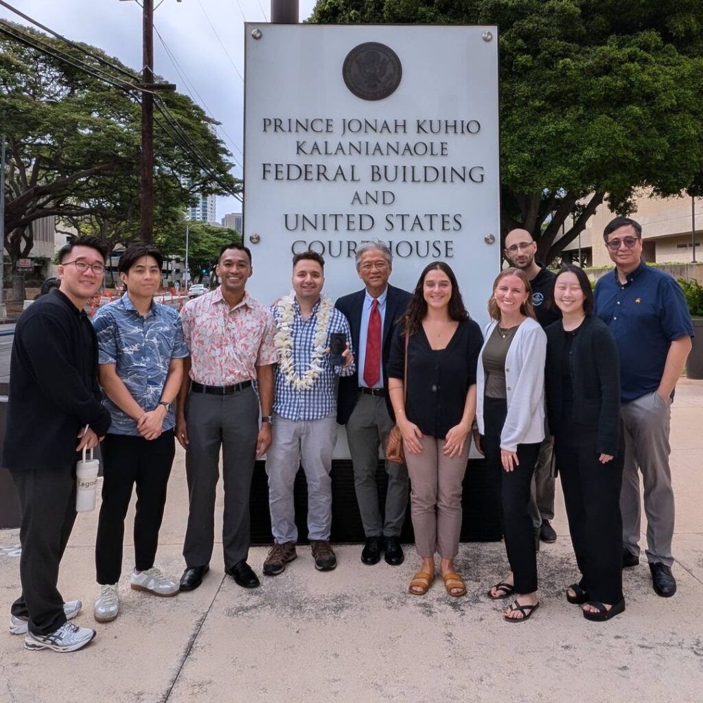 RILC outside courthouse